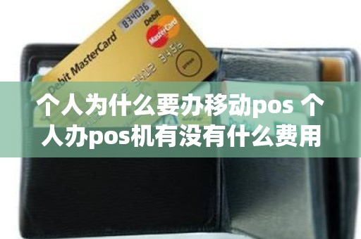 个人为什么要办移动pos 个人办pos机有没有什么费用