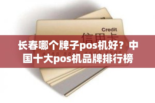 长春哪个牌子pos机好？中国十大pos机品牌排行榜