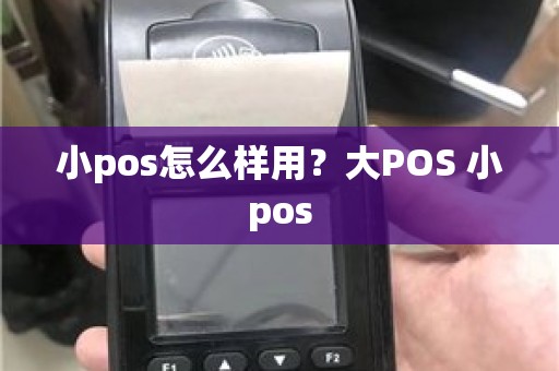 小pos怎么样用？大POS 小pos