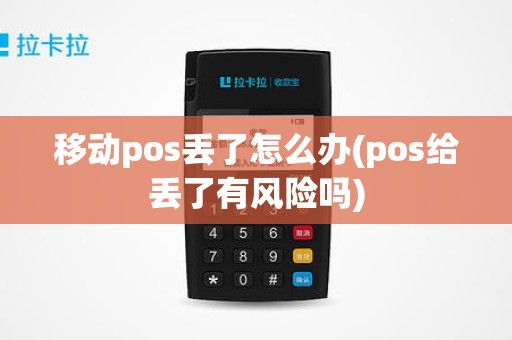 移动pos丢了怎么办(pos给丢了有风险吗)