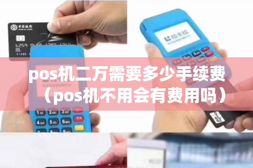 pos机二万需要多少手续费（pos机不用会有费用吗）