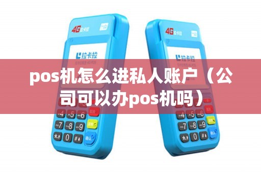 pos机怎么进私人账户（公司可以办pos机吗）