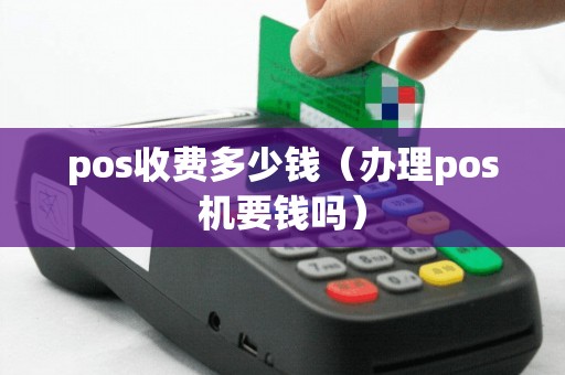 pos收费多少钱（办理pos机要钱吗）