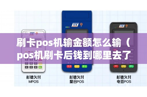 刷卡pos机输金额怎么输（pos机刷卡后钱到哪里去了）