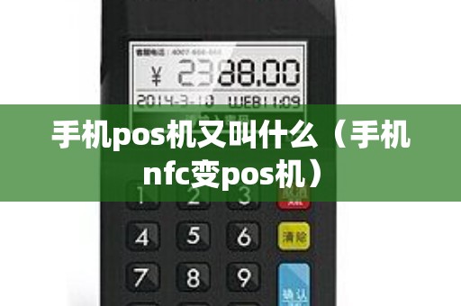 手机pos机又叫什么（手机nfc变pos机）