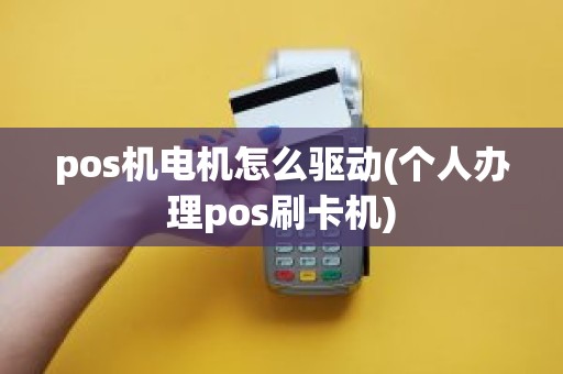 pos机电机怎么驱动(个人办理pos刷卡机)