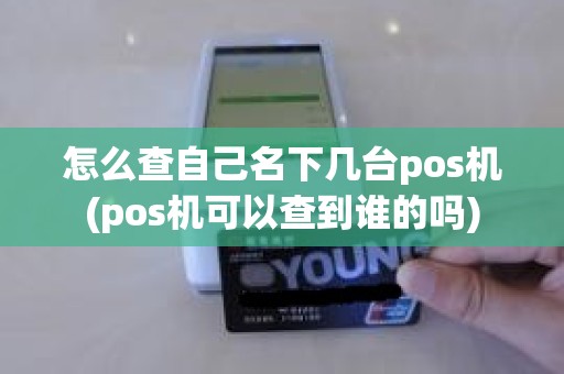 怎么查自己名下几台pos机(pos机可以查到谁的吗)