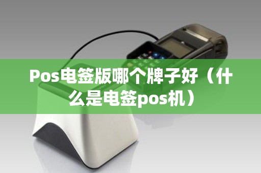 Pos电签版哪个牌子好（什么是电签pos机）