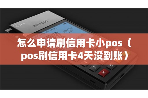 怎么申请刷信用卡小pos（pos刷信用卡4天没到账）