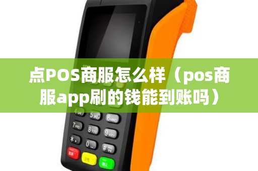 点POS商服怎么样（pos商服app刷的钱能到账吗）