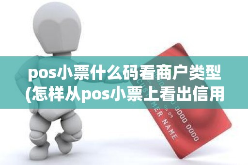 pos小票什么码看商户类型(怎样从pos小票上看出信用卡)