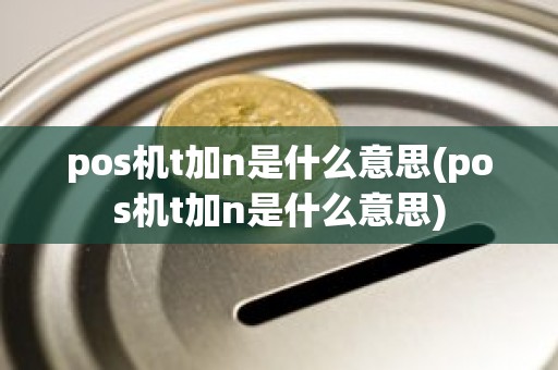 pos机t加n是什么意思(pos机t加n是什么意思)