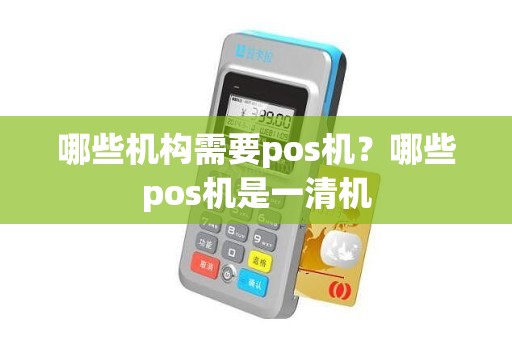 哪些机构需要pos机？哪些pos机是一清机