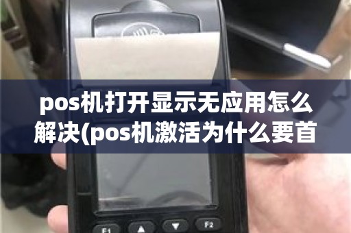 pos机打开显示无应用怎么解决(pos机激活为什么要首刷)