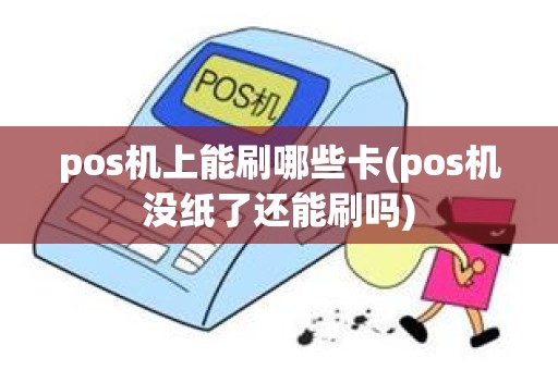 pos机上能刷哪些卡(pos机没纸了还能刷吗)