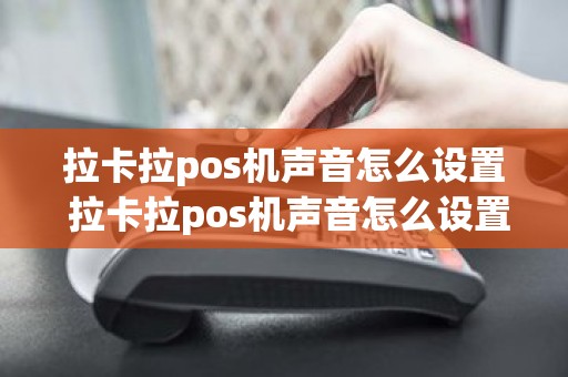 拉卡拉pos机声音怎么设置 拉卡拉pos机声音怎么设置