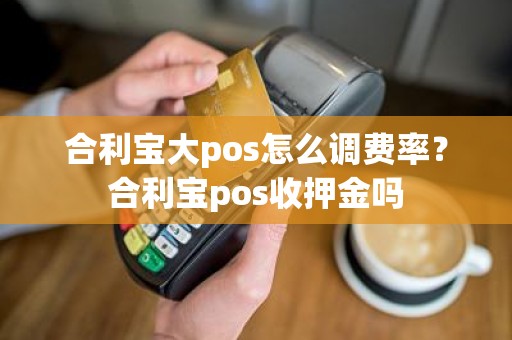 合利宝大pos怎么调费率？合利宝pos收押金吗