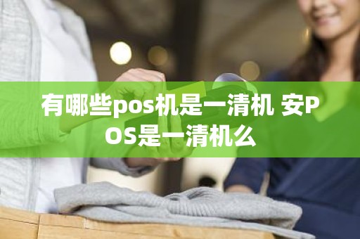 有哪些pos机是一清机 安POS是一清机么