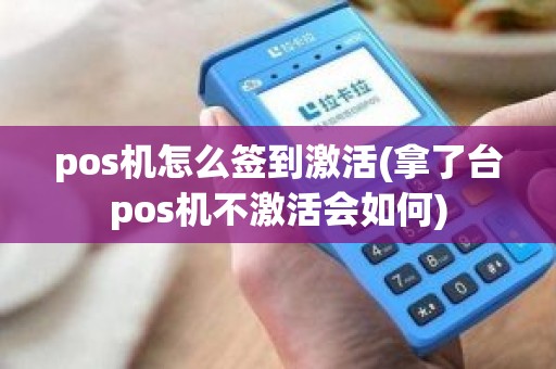 pos机怎么签到激活(拿了台pos机不激活会如何)