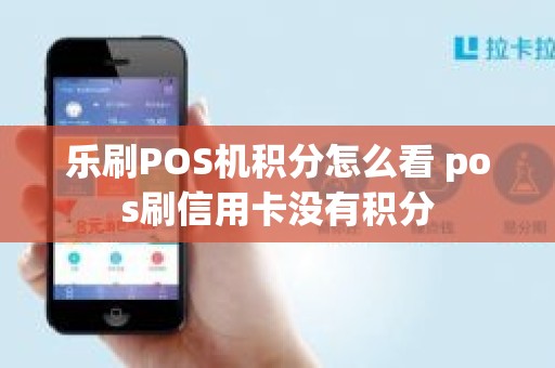 乐刷POS机积分怎么看 pos刷信用卡没有积分