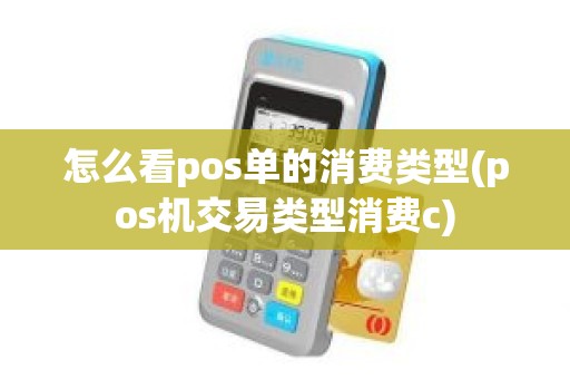 怎么看pos单的消费类型(pos机交易类型消费c)