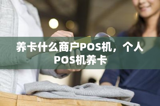 养卡什么商户POS机，个人POS机养卡