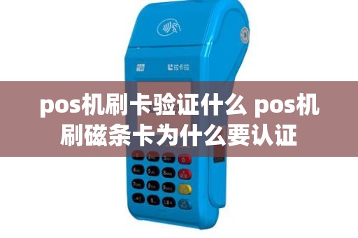 pos机刷卡验证什么 pos机刷磁条卡为什么要认证