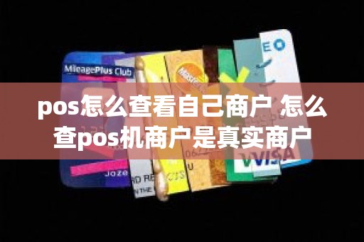 pos怎么查看自己商户 怎么查pos机商户是真实商户