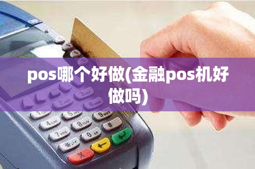 pos哪个好做(金融pos机好做吗)