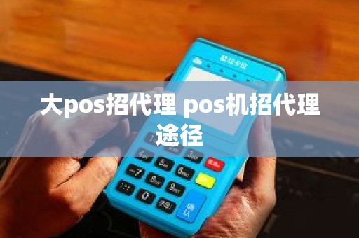 大pos招代理 pos机招代理途径