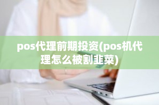 pos代理前期投资(pos机代理怎么被割韭菜)