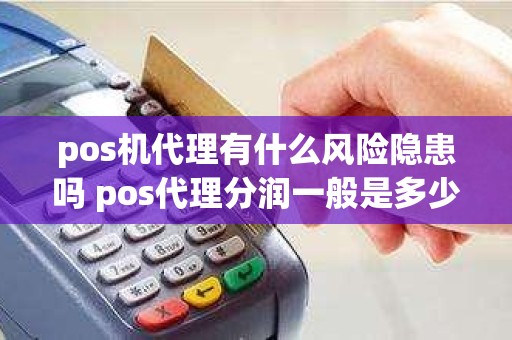 pos机代理有什么风险隐患吗 pos代理分润一般是多少