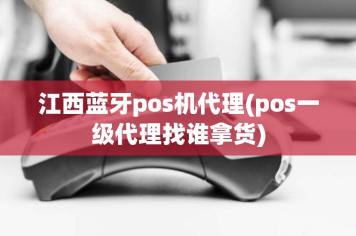 江西蓝牙pos机代理(pos一级代理找谁拿货)