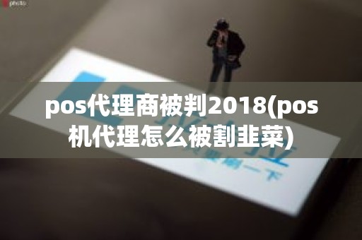 pos代理商被判2018(pos机代理怎么被割韭菜)