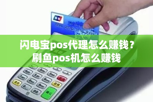 闪电宝pos代理怎么赚钱？刷鱼pos机怎么赚钱