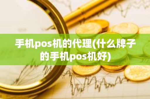 手机pos机的代理(什么牌子的手机pos机好)