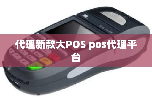 代理新款大POS pos代理平台