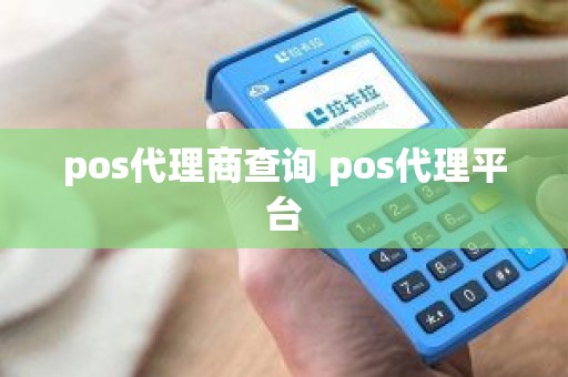 pos代理商查询 pos代理平台