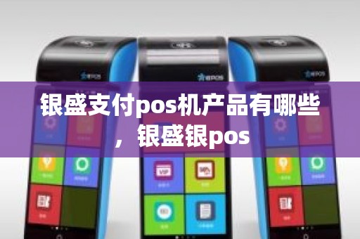 银盛支付pos机产品有哪些，银盛银pos