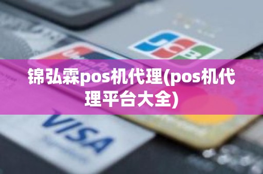 锦弘霖pos机代理(pos机代理平台大全)