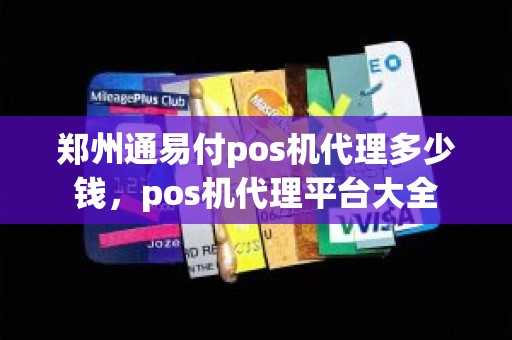 郑州通易付pos机代理多少钱，pos机代理平台大全