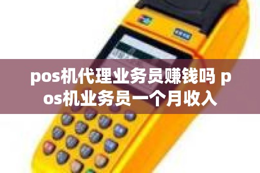 pos机代理业务员赚钱吗 pos机业务员一个月收入