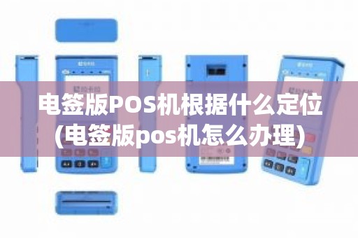 电签版POS机根据什么定位(电签版pos机怎么办理)