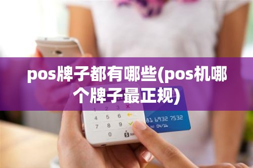 pos牌子都有哪些(pos机哪个牌子最正规)