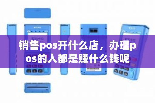 销售pos开什么店，办理pos的人都是赚什么钱呢