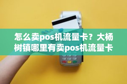 怎么卖pos机流量卡？大杨树镇哪里有卖pos机流量卡的