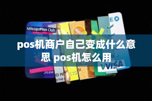 pos机商户自己变成什么意思 pos机怎么用