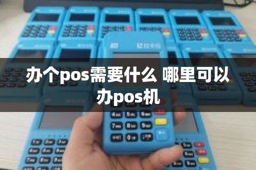 办个pos需要什么 哪里可以办pos机