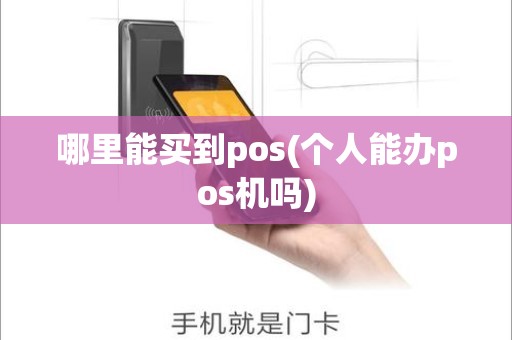 哪里能买到pos(个人能办pos机吗)