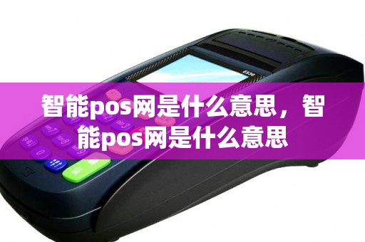 智能pos网是什么意思，智能pos网是什么意思